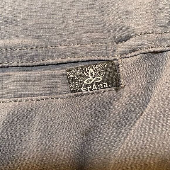 PRANA Jasmine Knicker Capri Pants Gray Women’s Size 4 Style W4JASK113 - Picture 5 of 8